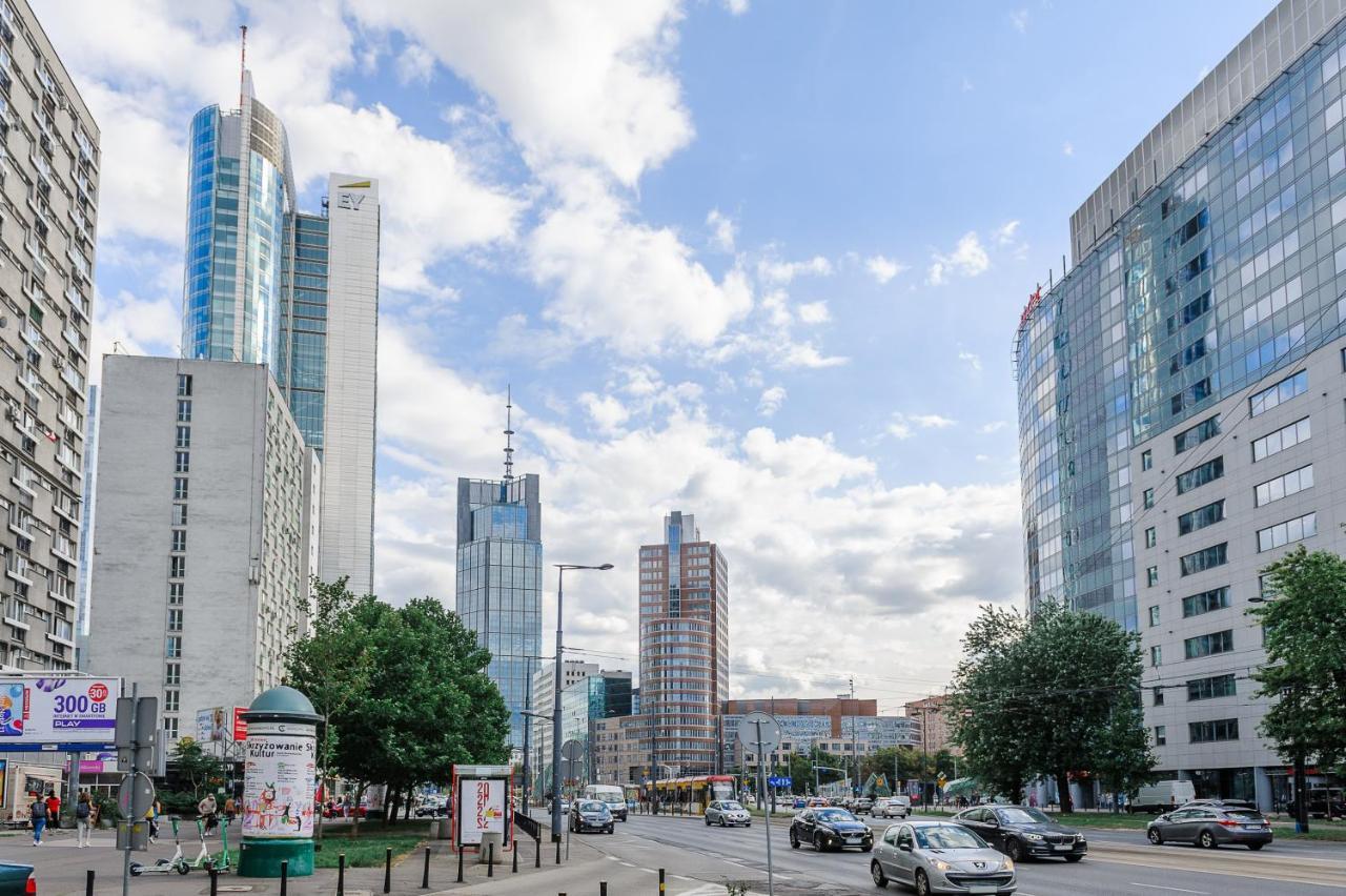 Luxury Apartments Near Spektrum Tower Варшава Екстер'єр фото